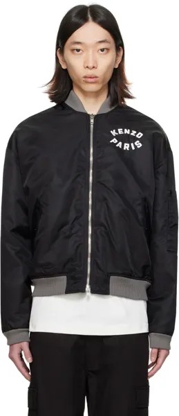 Черный - Бомбер Paris Lucky Tiger Kenzo