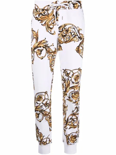 Versace Jeans Couture спортивные брюки с узором