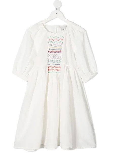 Stella McCartney Kids платье со сборками