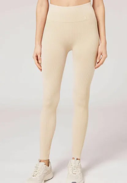 Леггинсы SEAMLESS-FEIN Calzedonia, цвет hautfarben natural