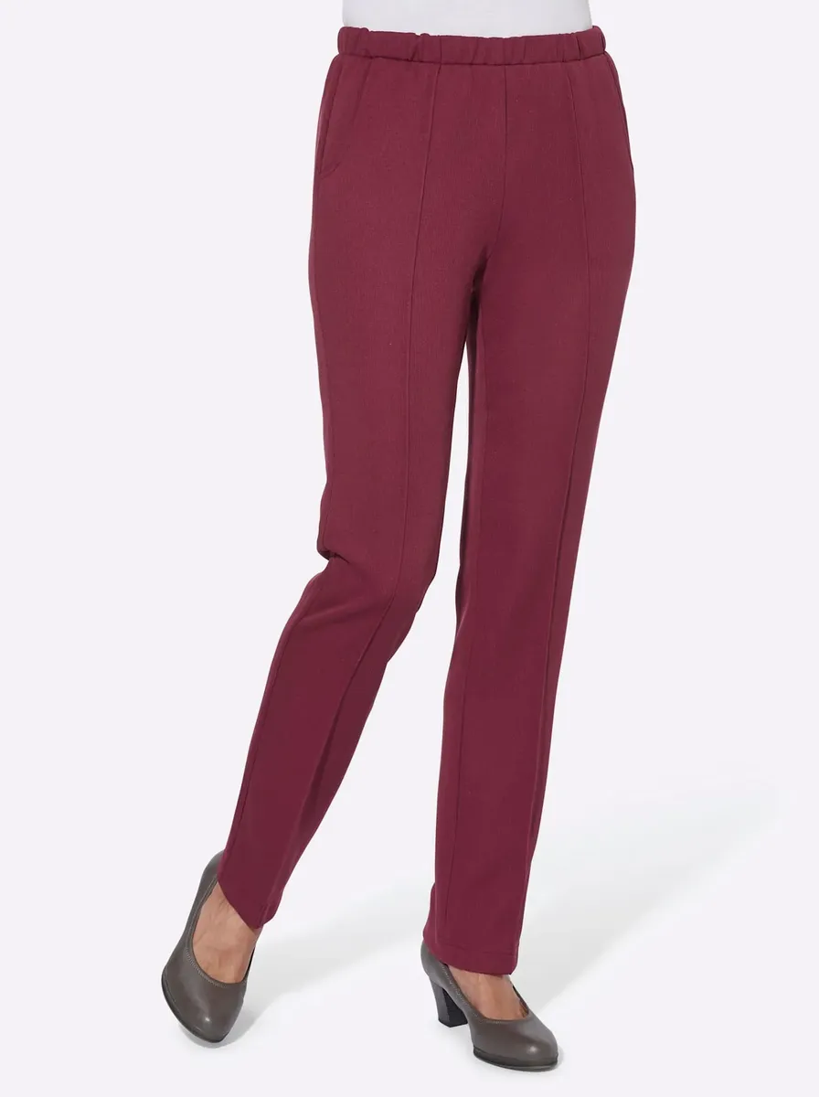 Трикотажные брюки Classic Basics, бордовый