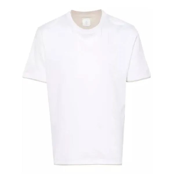 Футболка layered t-shirt Eleventy, белый