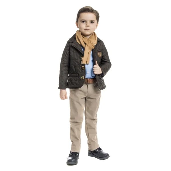 Cascatto  Комплект для мальчика (куртка, рубашка, брюки, пояс, шарф) G-KOMM18