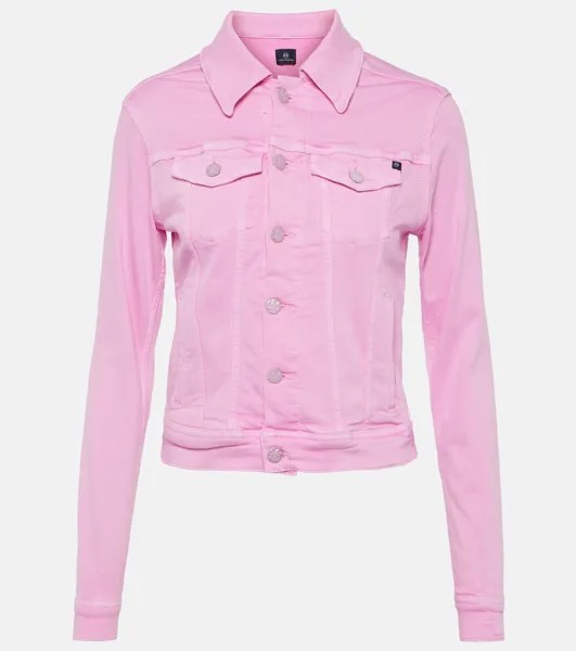 Укороченная джинсовая куртка robin Ag Jeans, розовый