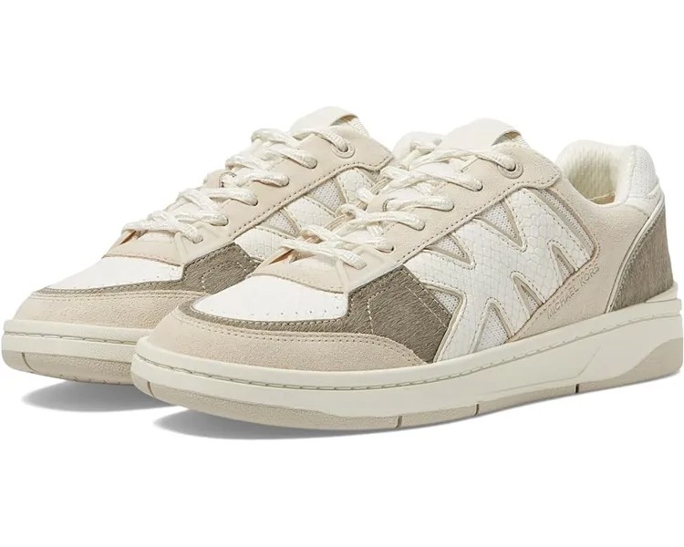 Кроссовки MICHAEL Michael Kors Rebel Lace Up, цвет Bone Multi