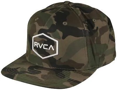 Кепка RVCA Commonwealth Snapback — камуфляж — новинка