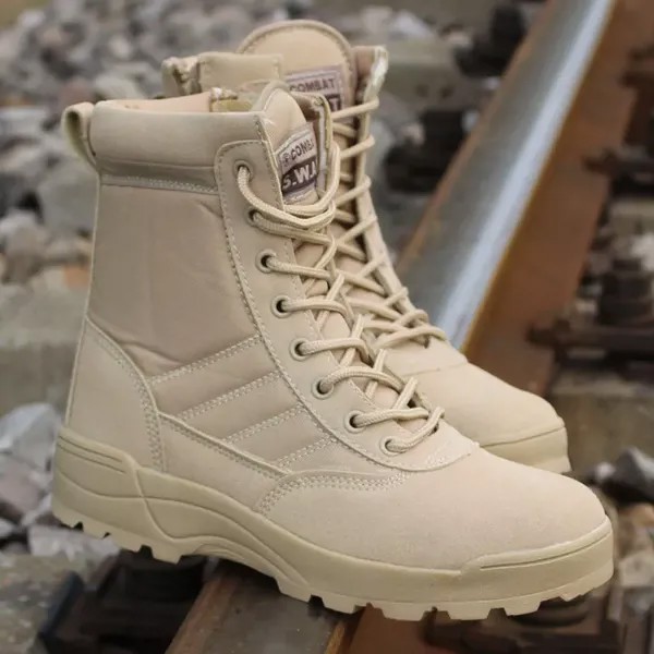 Боевые Ботинки Рабочая защитная обувь спецназ пустынные тактические военные ботинки для активного отдыха походов мужские ботинки