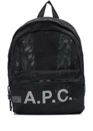 A.P.C. рюкзак с логотипом