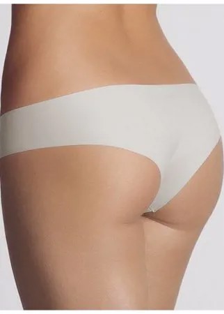 Трусы  слипы Dimanche lingerie, заниженная посадка, бесшовные, размер 5, белый