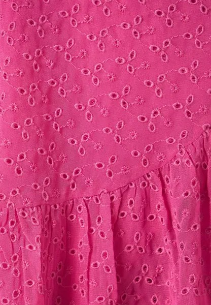 Летнее платье Yasvilma Wrap Dress YAS, малиновая роза