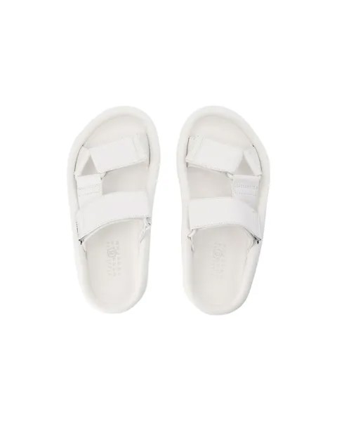 Сандалии - MM6 Maison Margiela - Кожа - Белый, бежевый
