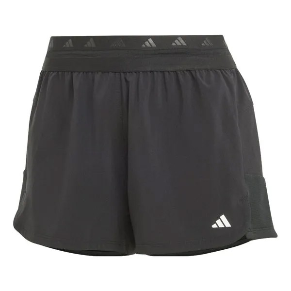 Шорты тренировочные hyperglam pacer шорты азиатские размеры Adidas, черный