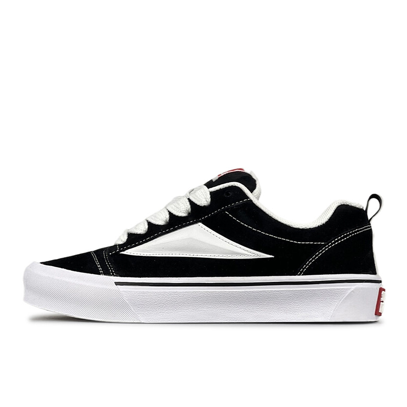 Кроссовки LuzaoT SUPER DRAG Skateboarding Shoes Unisex Low-top White/black, черный/белый