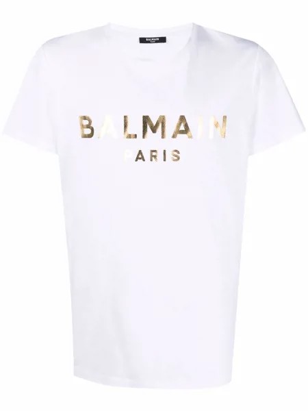 Balmain футболка с логотипом