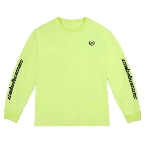 Лонгслив YEEZY, Зеленый, INT M