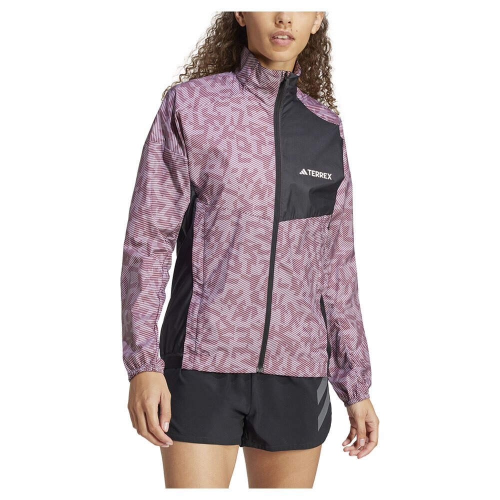 Спортивная куртка adidas Trail Wind, розовый