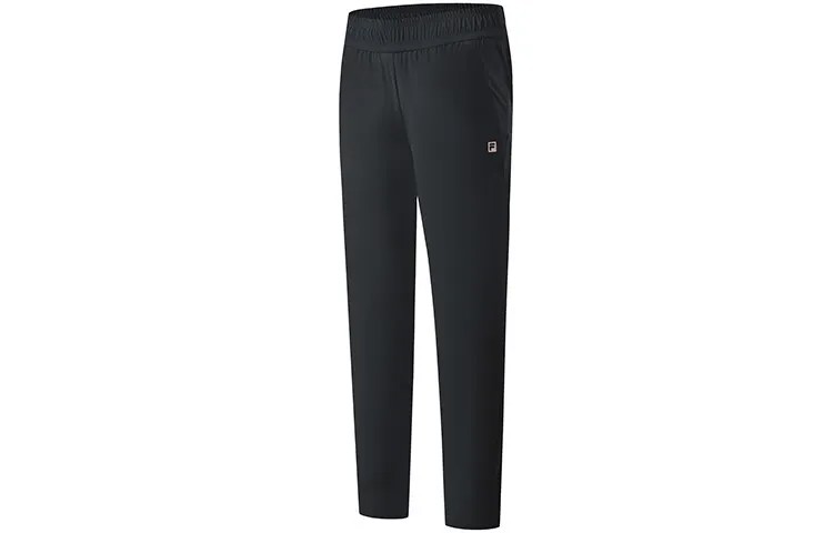 Женские трикотажные спортивные штаны FILA, цвет Black