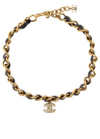 Chanel Pre-Owned колье 1995-го года с подвеской-логотипом CC