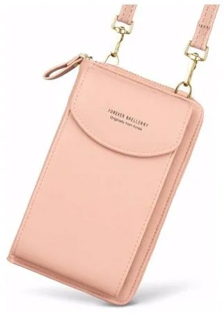 Женский клатч- портмоне Baellerry Forever Luxury светло- розовый