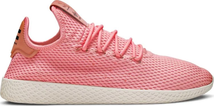 Кроссовки Adidas Pharrell x Tennis Hu 'Raw Pink', розовый