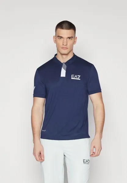 Спортивная футболка TENNIS PRO SERAFINO EA7 Emporio Armani, цвет navy blue