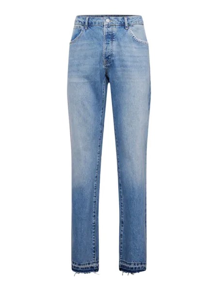 Расклешенные джинсы Topman, синий джинсовый