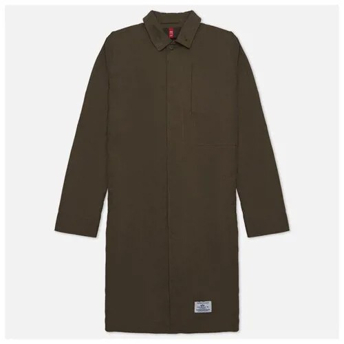Пальто ALPHA INDUSTRIES демисезонное, подкладка, размер S, зеленый