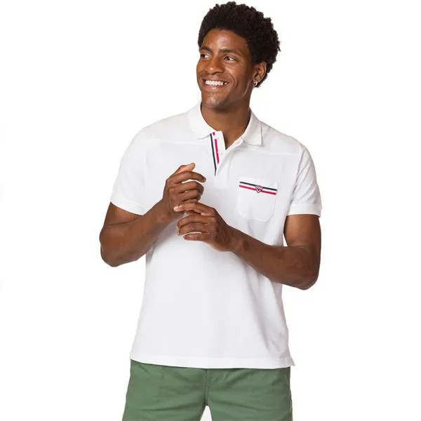Поло Rossignol Logo Pocket, белый