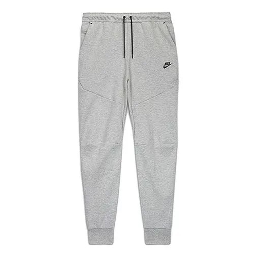 Спортивные брюки однотонные, комплект из ног, спортивные длинные брюки Nike, серый