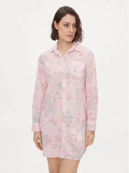 Ночная рубашка Lauren Ralph Lauren, розовый