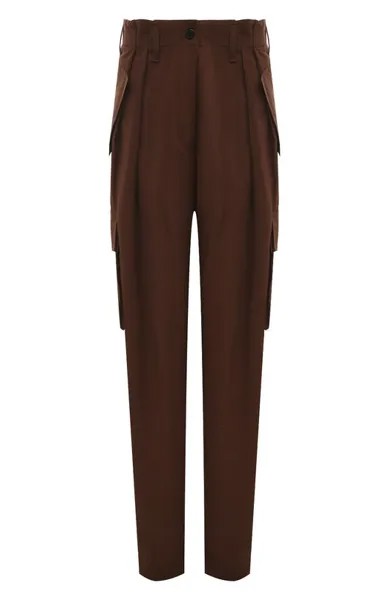 Брюки из вискозы и шелка Dries Van Noten