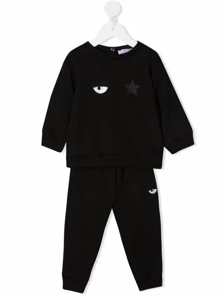 Chiara Ferragni Kids спортивный костюм Eyestar