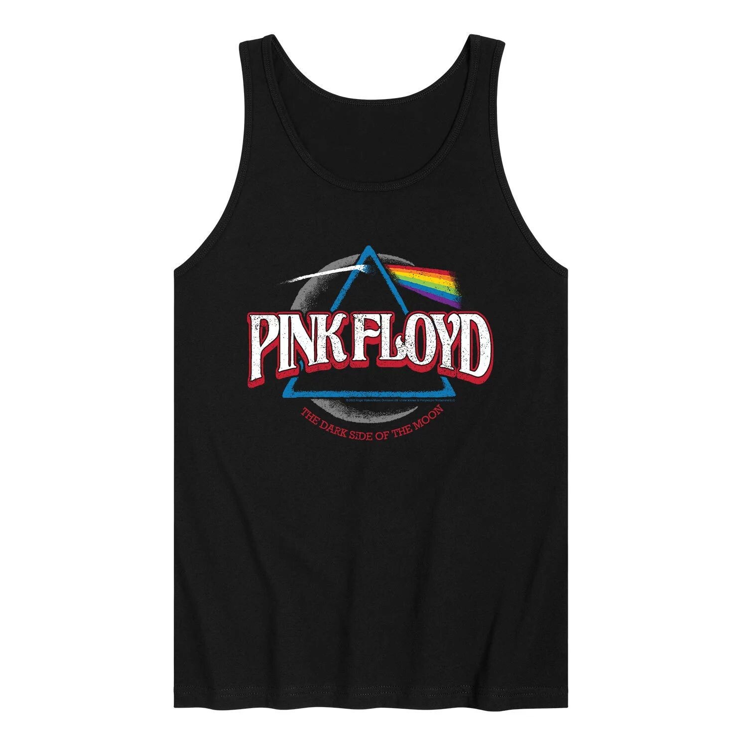 Мужская майка Pink Floyd DSOTM Crescent Licensed Character