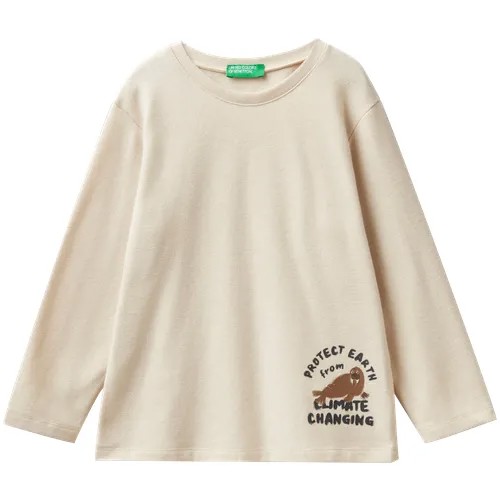 Лонгслив United Colors of Benetton для мальчиков 22A_3DMSG106C_32C_XS