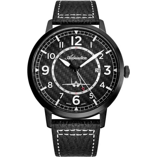 Наручные часы Adriatica 8284.B224Q, черный