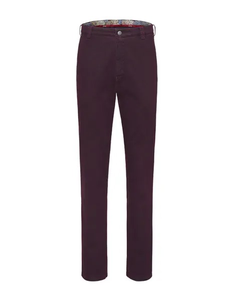 Тканевые брюки Meyer Five Pocket Bonn, темно красный