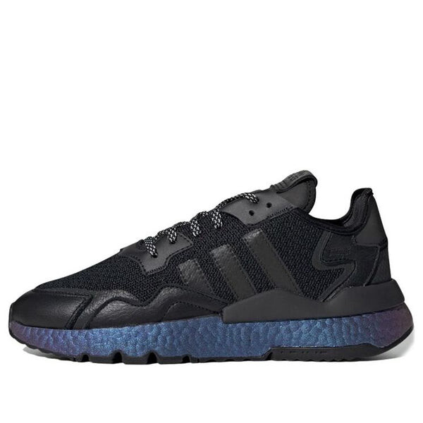 Кроссовки ночные джоггеры Adidas, черный
