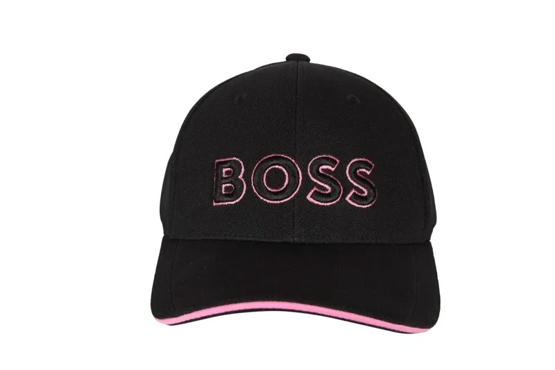 Мужская кепка HUGO BOSS Cap_US-1 черного цвета с объемной вышивкой логотипа 50468246 002