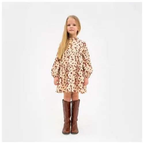 Платье Kaftan, размер 34, бежевый