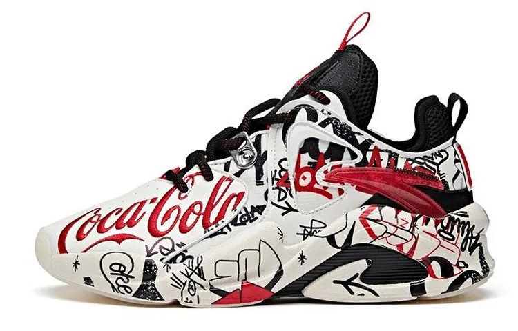 ANTA Bastard Lifestyle Shoes Women's Low-top Black/white/red