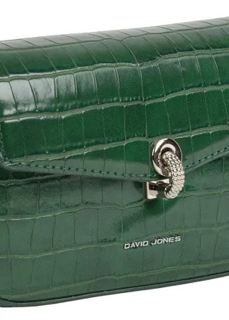 Сумка кросс-боди женская David Jones 6245CM зеленая
