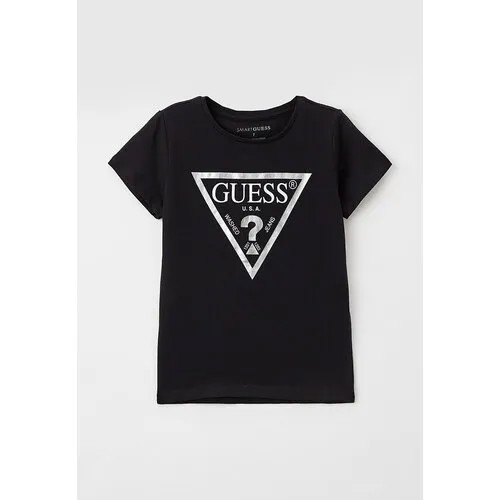 Футболка GUESS, размер 10 лет, черный