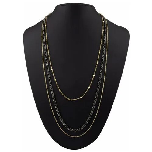 Колье OTOKODESIGN, длина 90 см, золотистый