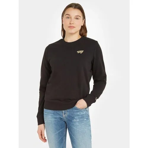 Свитшот TOMMY HILFIGER, размер M, черный