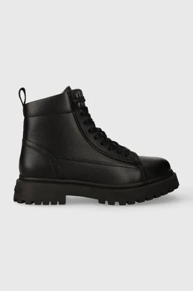 Кожаные ботинки TJM WARM LINING BOOT Tommy Jeans, черный