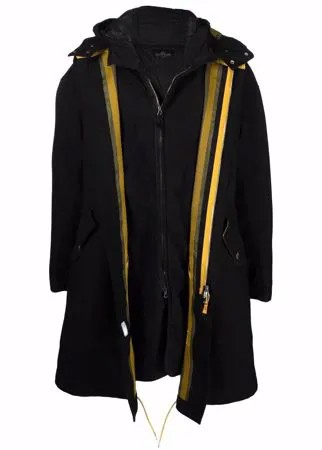 Stone Island Shadow Project layered hooded coat