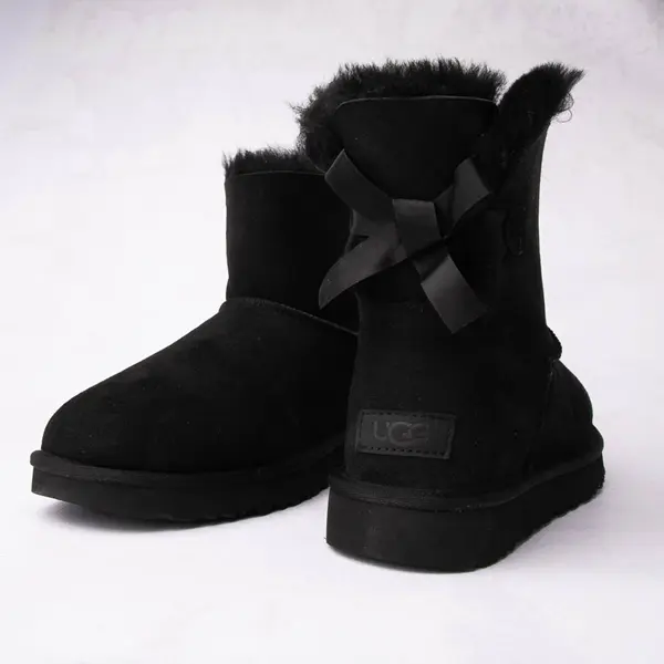 Женские ботинки UGG Mini Bailey Bow II, черный