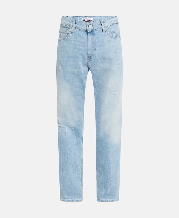 Прямые джинсы Tommy Jeans, светло-синий