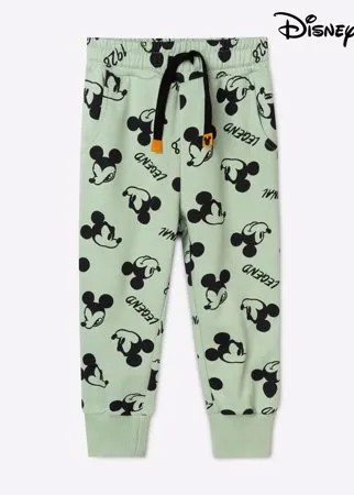 Оливковые спортивные брюки Jogger с принтом Disney для мальчика Gloria Jeans