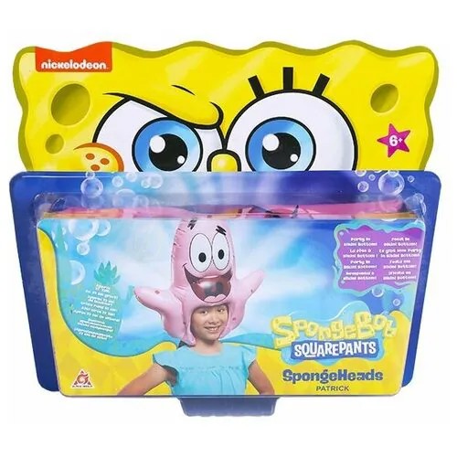 SpongeBob шляпа надувная в виде персонажа - Патрик